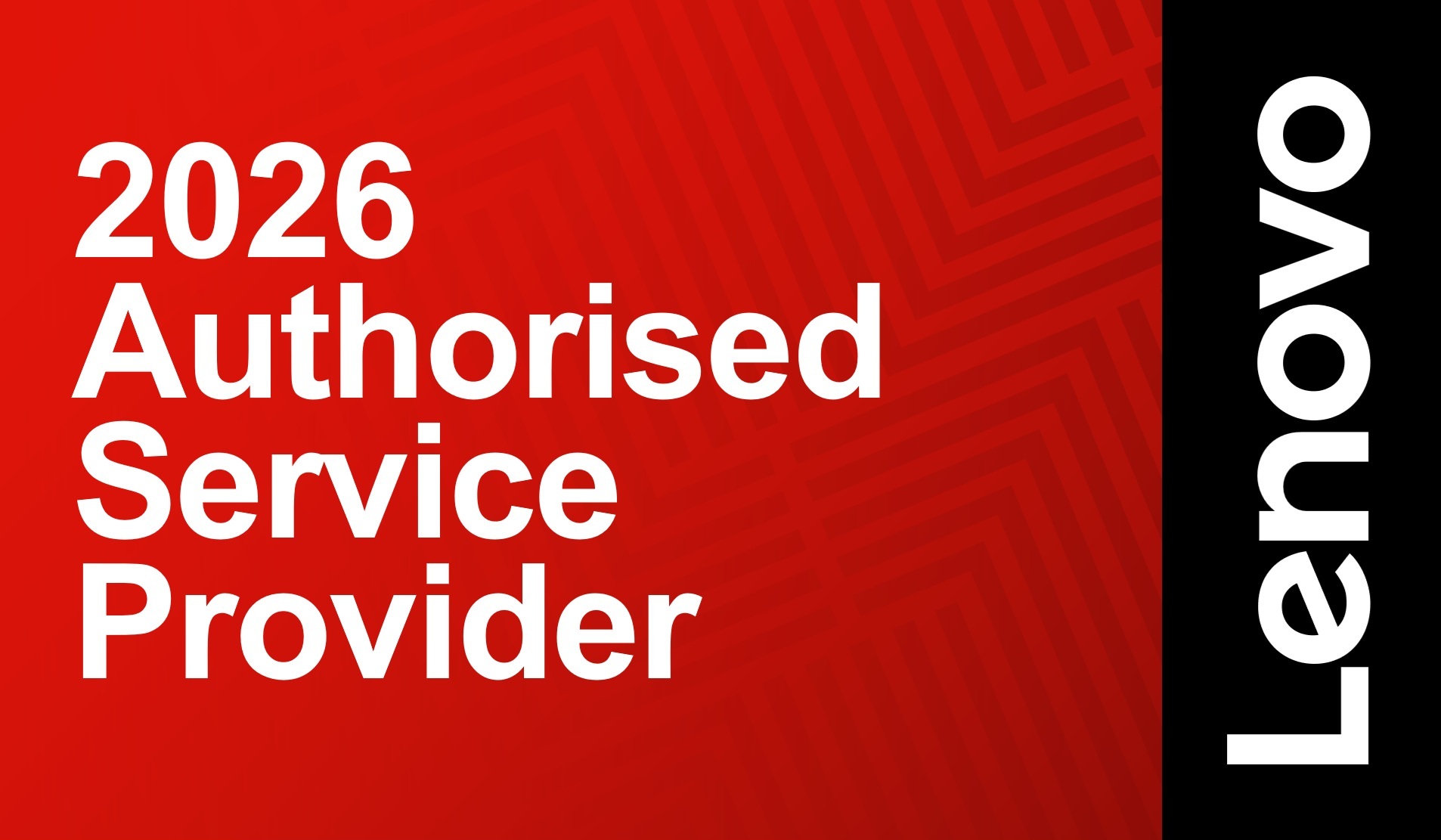 Auszeichnung 2026 für "Lenovo Authorised Service Provider"