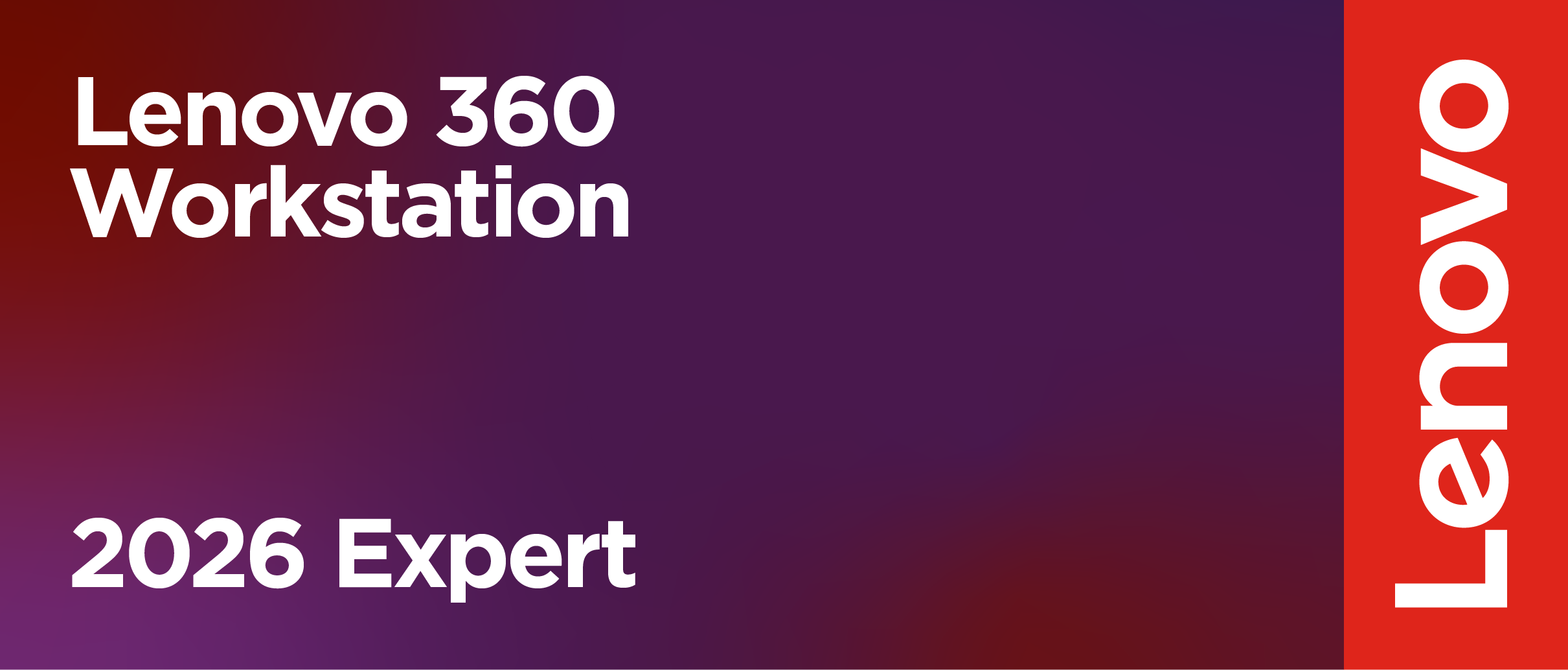Auszeichnung 2026 für" Lenovo Workstations 2026" Status "Expert"